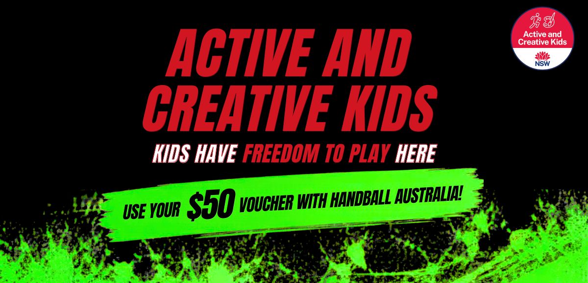 Creative and Active Kids Voucher Homepage Banner